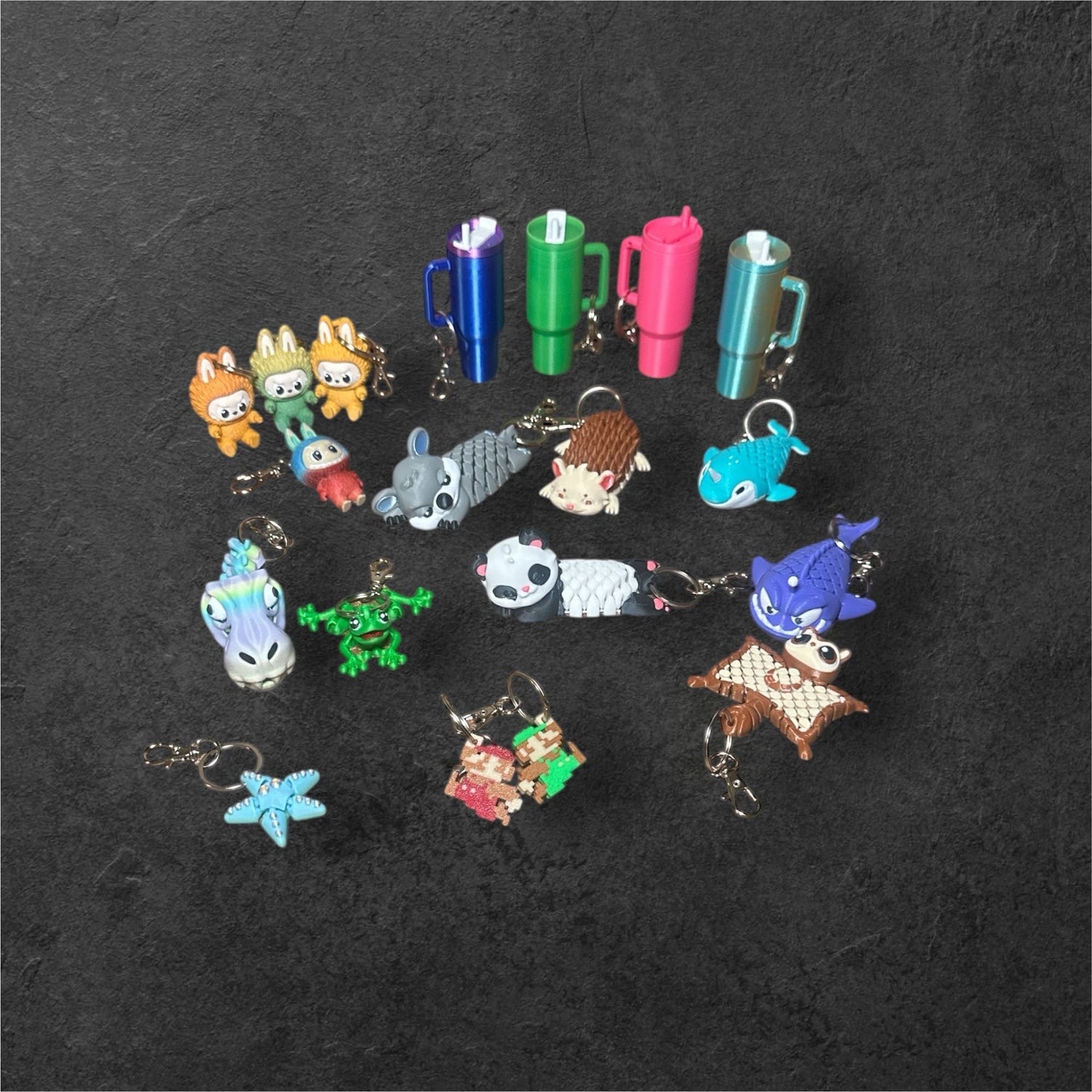 Key-rings and Backpack Charms