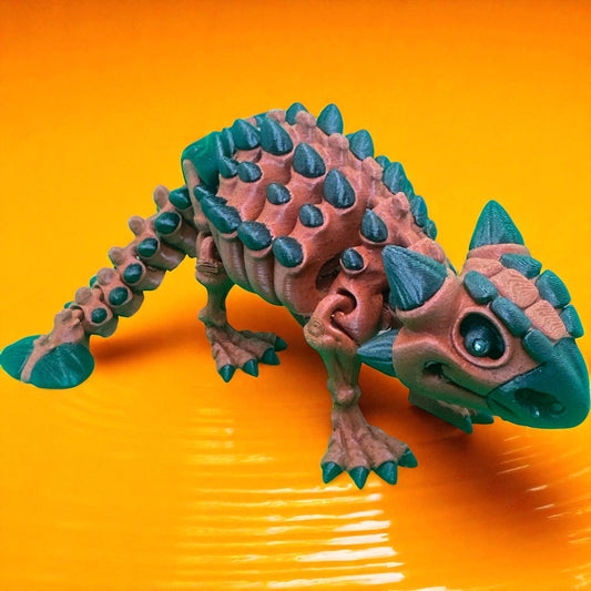 Large Articulated Ankylosaurus Figurine