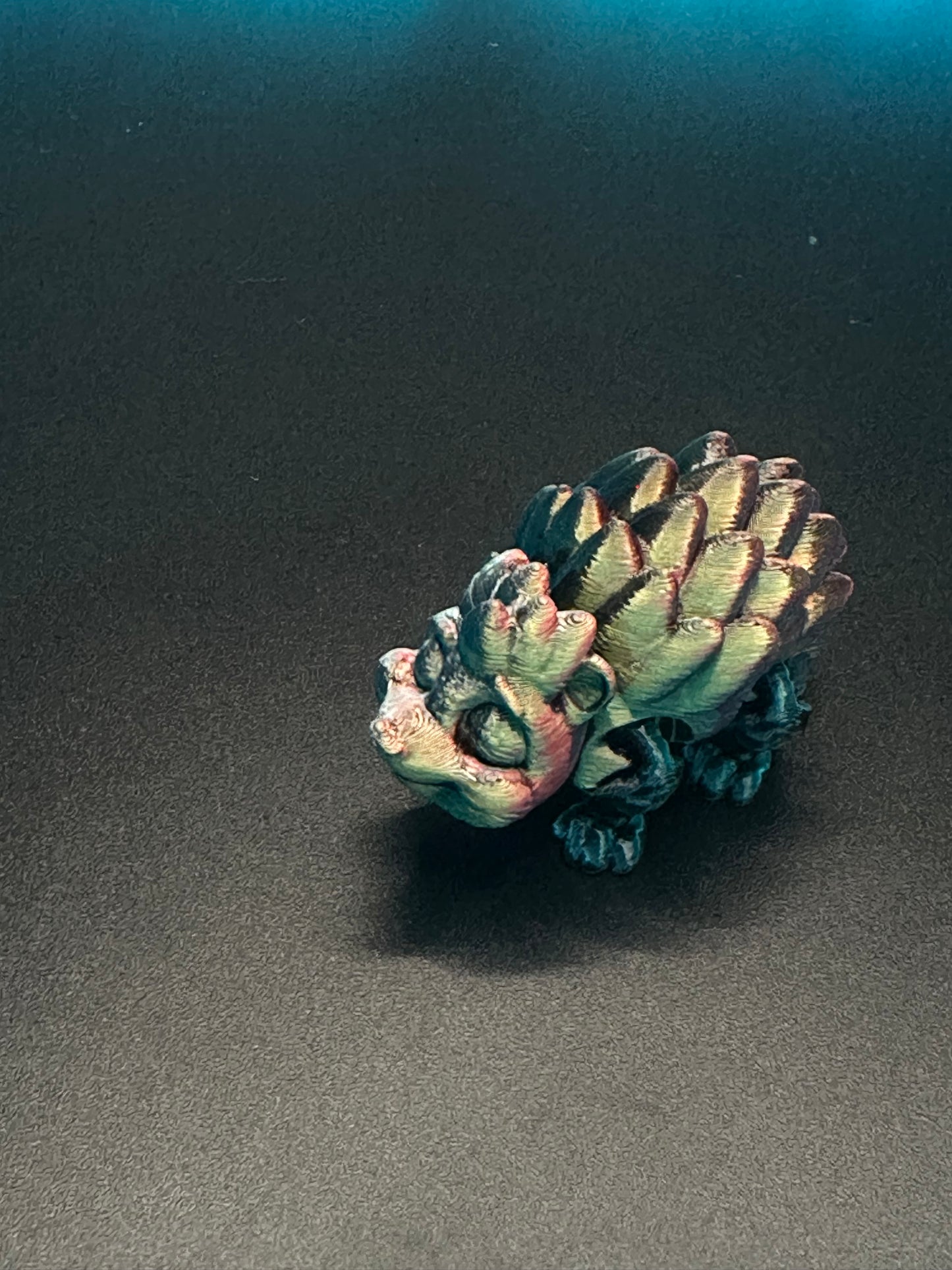 Fridge Magnet - Iridescent Hedgehog