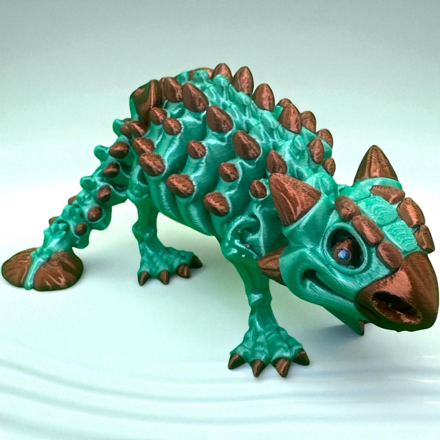 Large Articulated Ankylosaurus Figurine