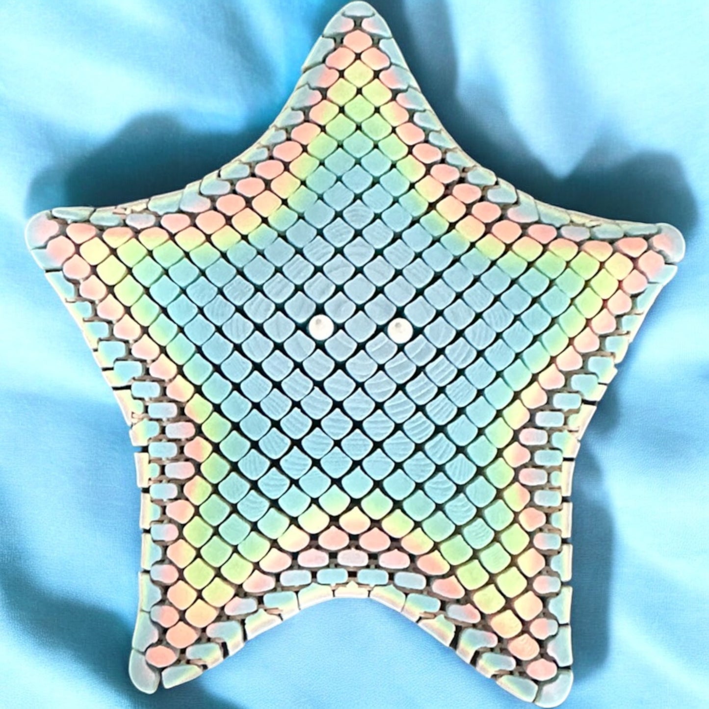Pastel Rainbow Gradient Flexi Starfish