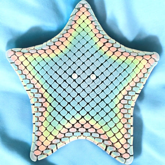 Pastel Rainbow Gradient Flexi Starfish