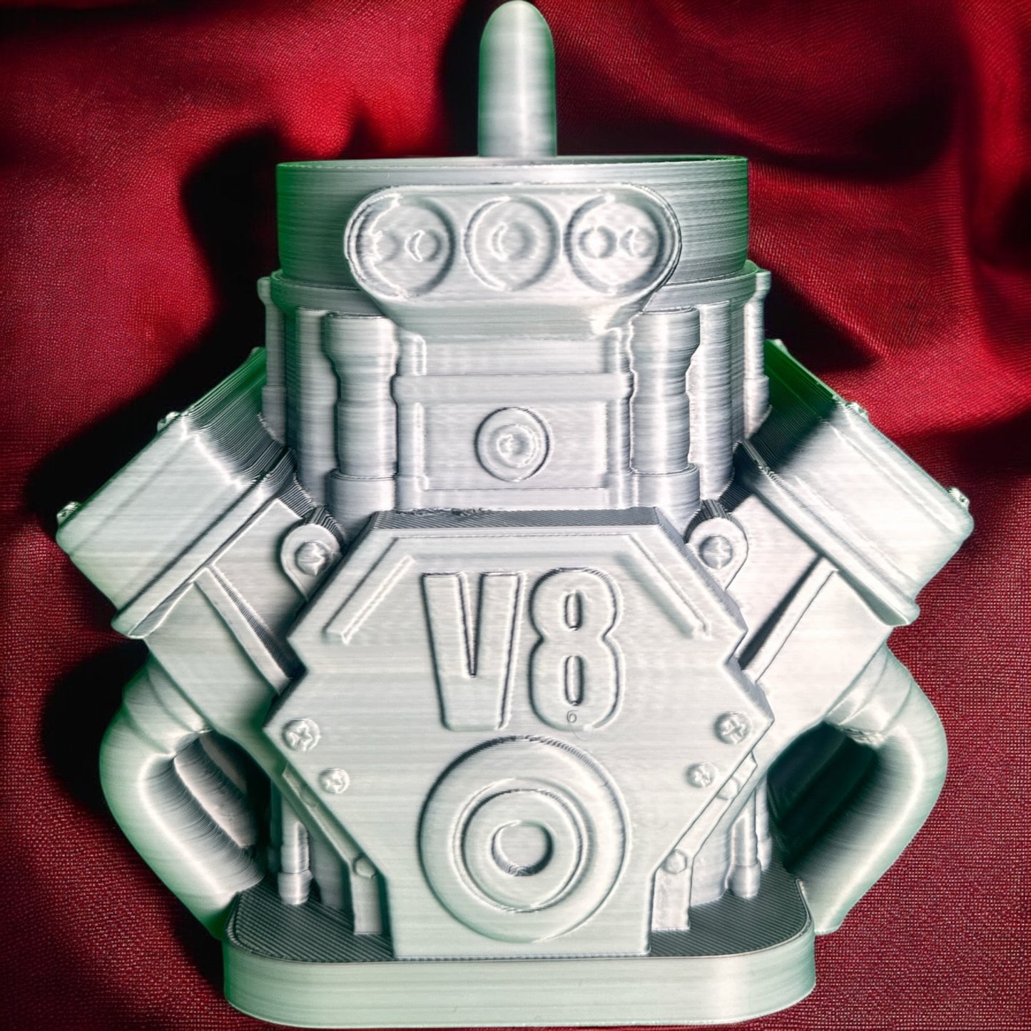 V8 Engine Can Holder