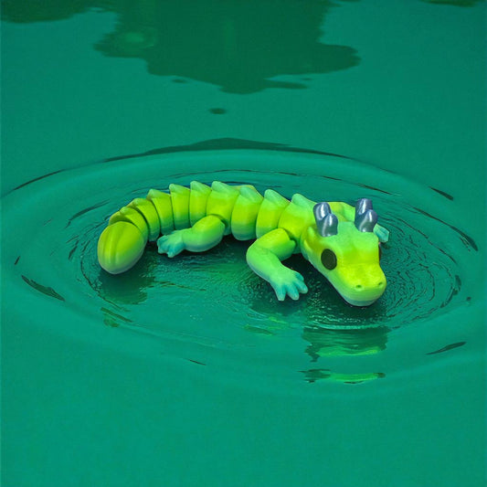 Articulated Puff Dragon Figurine