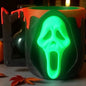 Glow in the Dark Ghost Face Icecream Tub