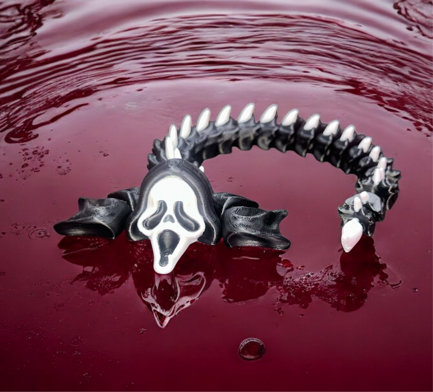 Articulated Ghost Face Dragon