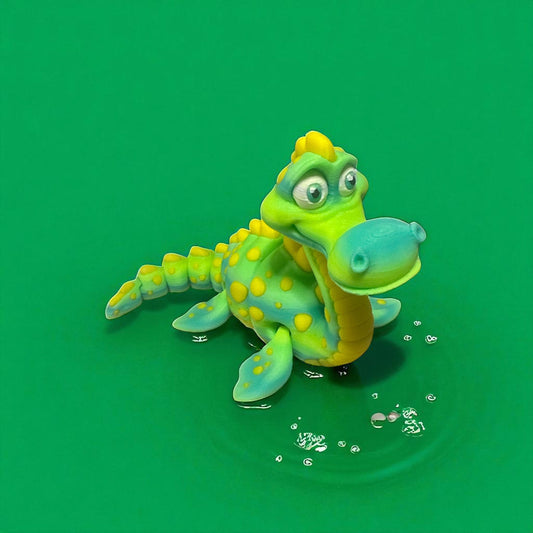 Articulated “Nessie” Figurine