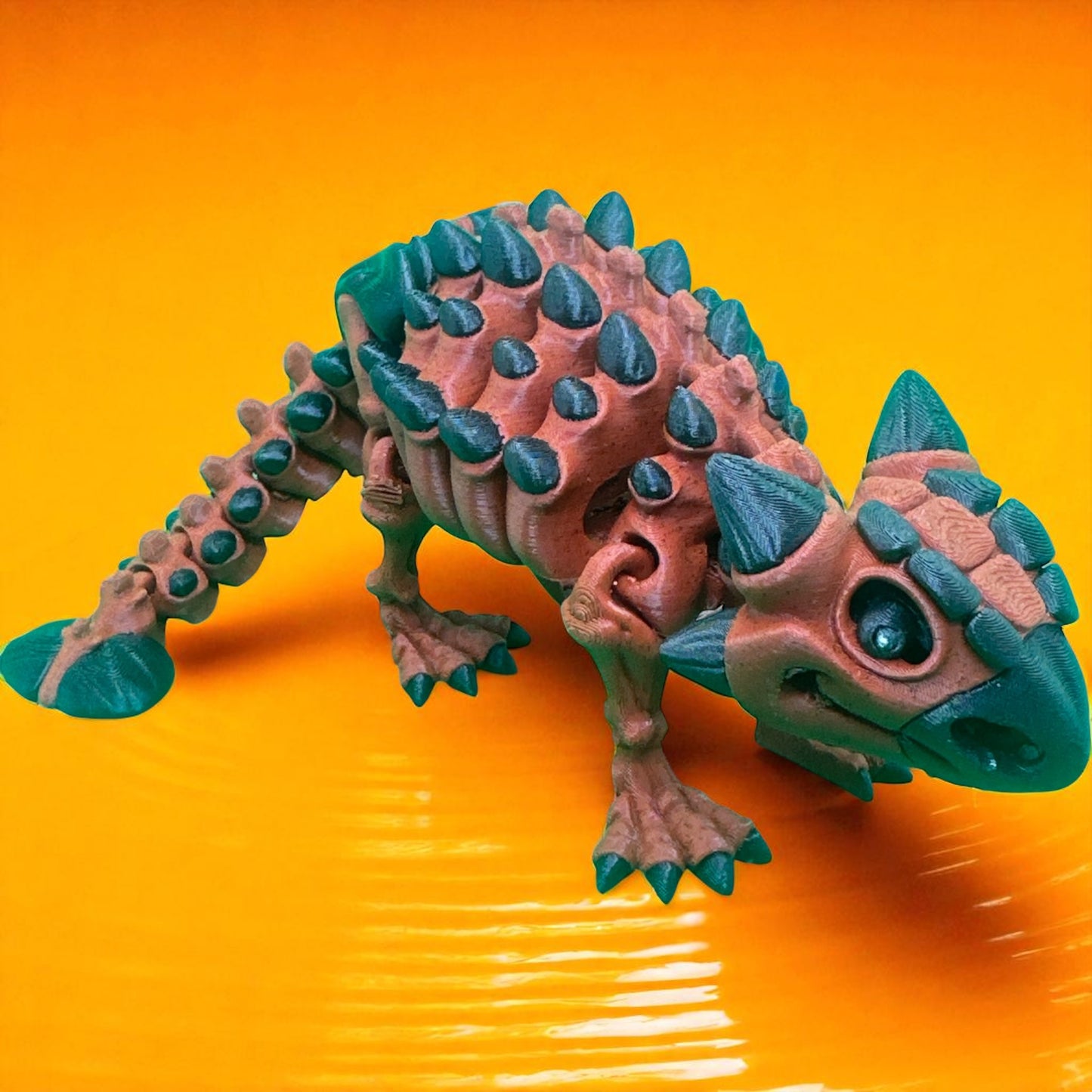 Large Articulated Ankylosaurus Figurine