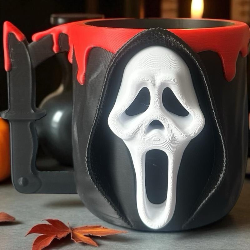 Ghost Face Icecream Tub Holders