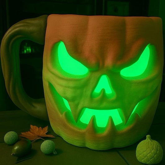 Glow in the Dark Pumpkin Icecream