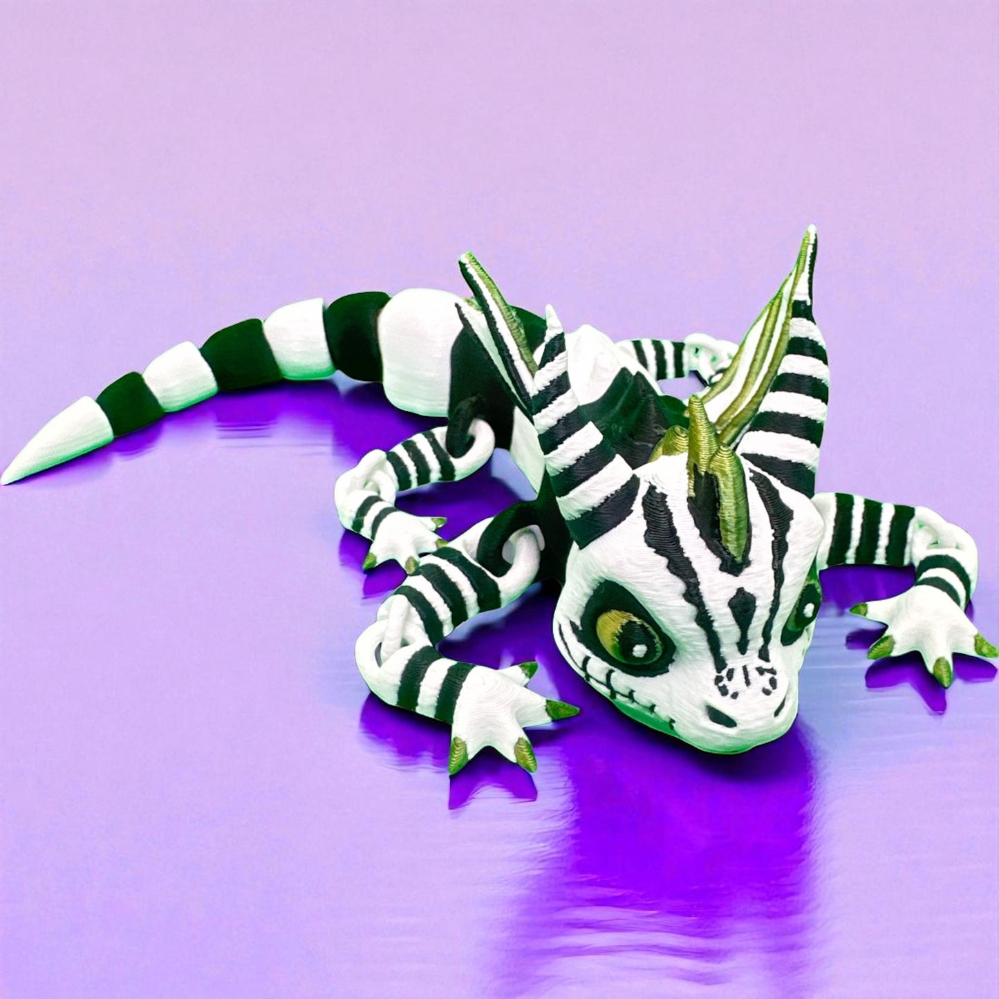 “Beetlejuice” inspired Flexi Dragon