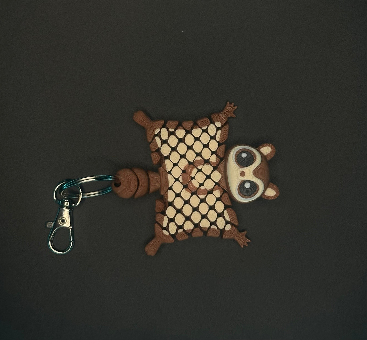 Flying Squirrel Keyring