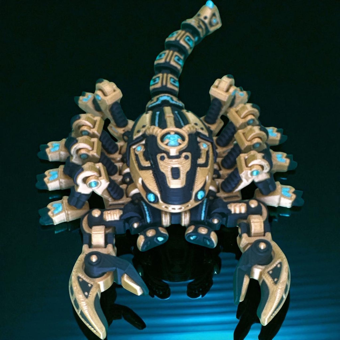 Large Articulated Robotic Scorpion Figurine