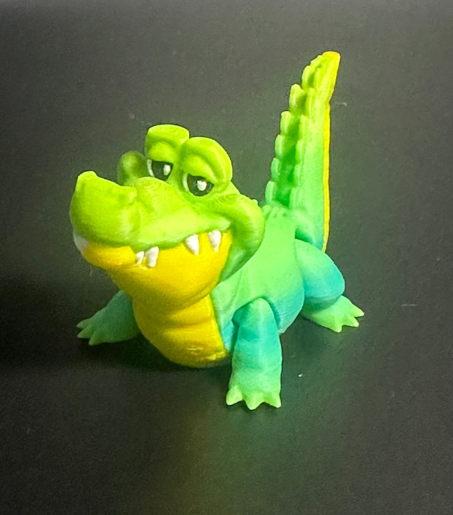 Mini “Tick Tock” Crocodile Flexi