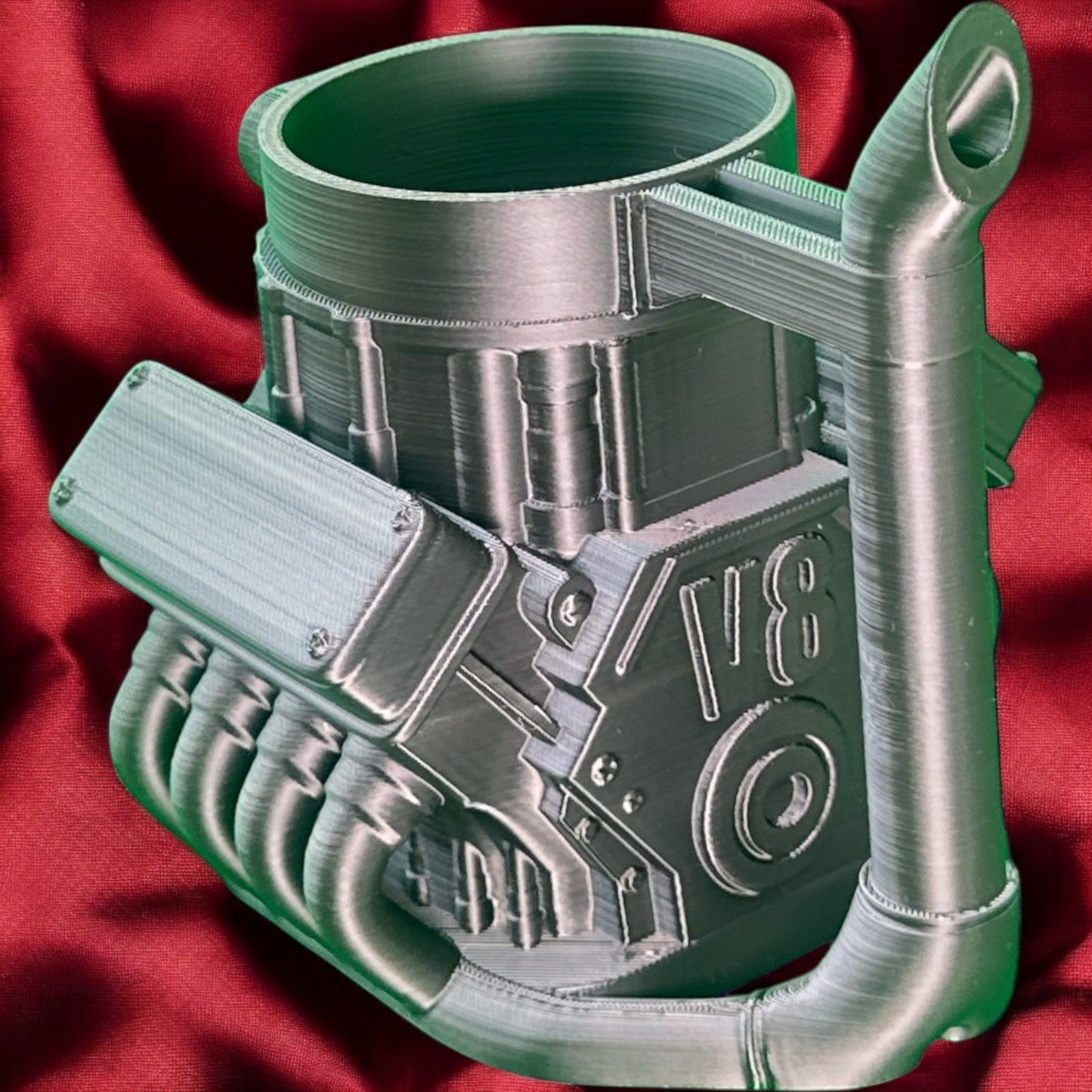 V8 Engine Can Holder