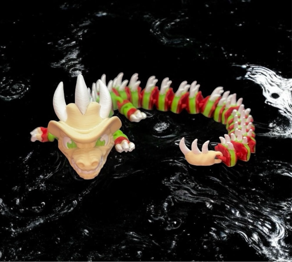 Articulated Freddie Krueger Dragon